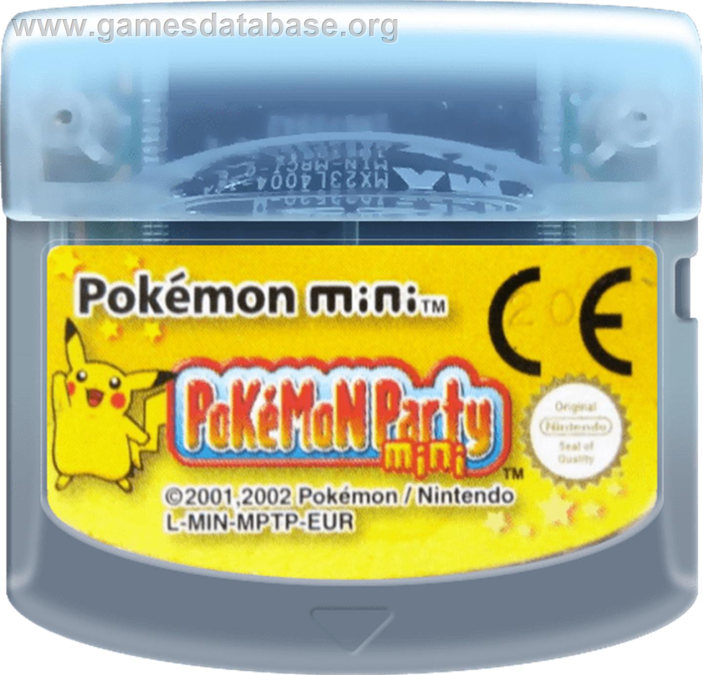 [Handheld] Nintendo Pokemon Mini - Nintendo Pokemon Mini - Artwork - Cartridge